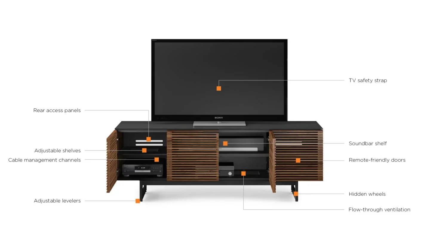 BDI Corridor Media 8179 Media Console - Image 5