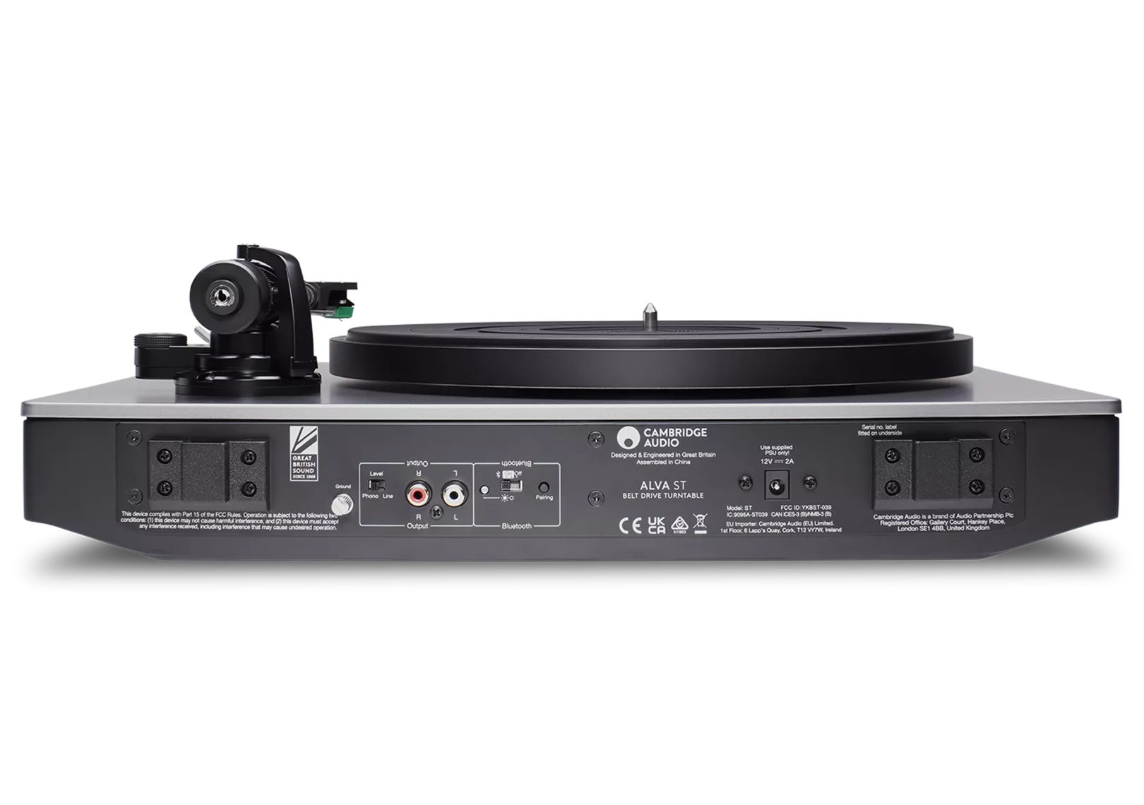 Cambridge Audio Alva ST v2 Belt Drive Turntable with Bluetooth aptX HD - Image 2