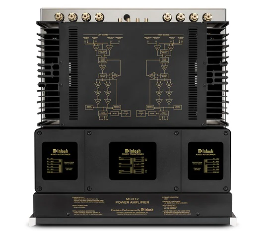 McIntosh MC312 Stereo Amplifier - Image 5
