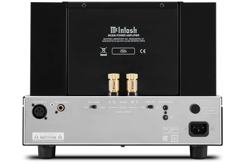 McIntosh MC830 1-Channel Solid State Amplifier - Image 3