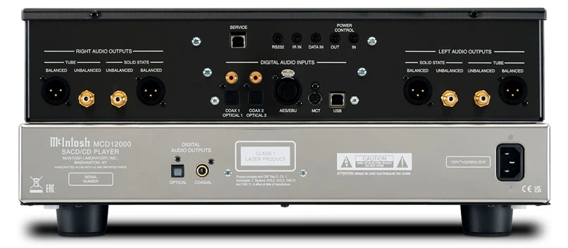 McIntosh MCD12000 SACD/CD Player - Image 3