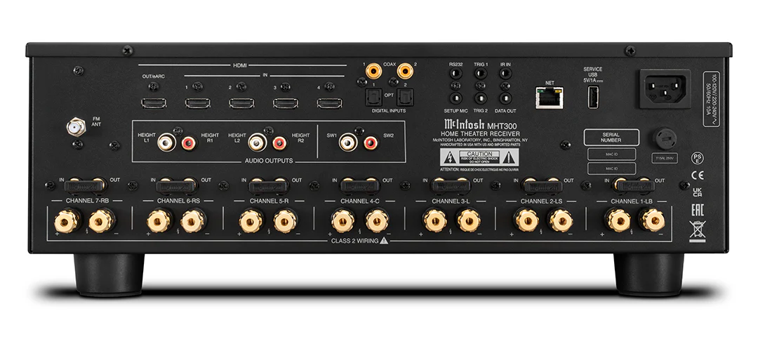 McIntosh MHT300 7.2 Home Theatre Receiver - Image 3