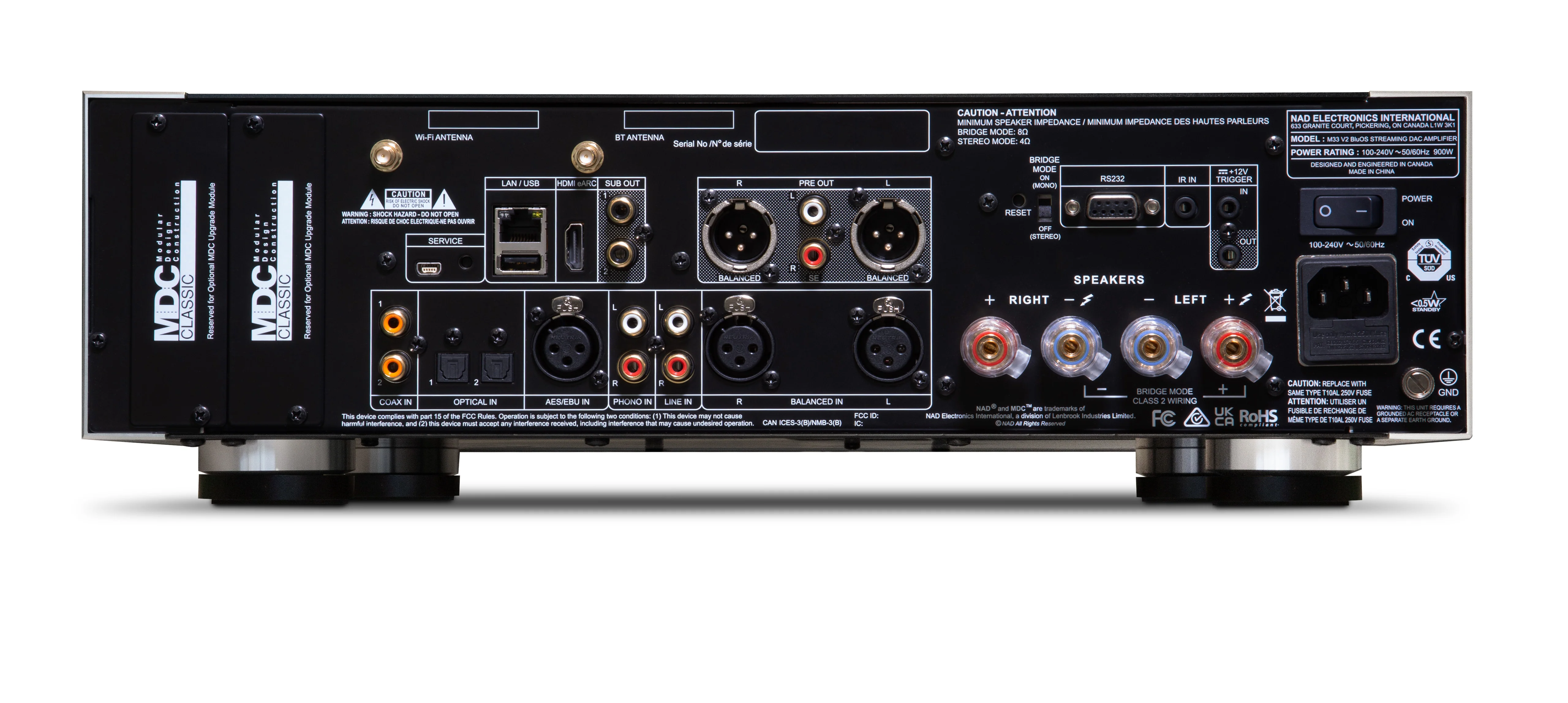 NAD M33 v2 BluOS Streaming Amplifier - Image 3