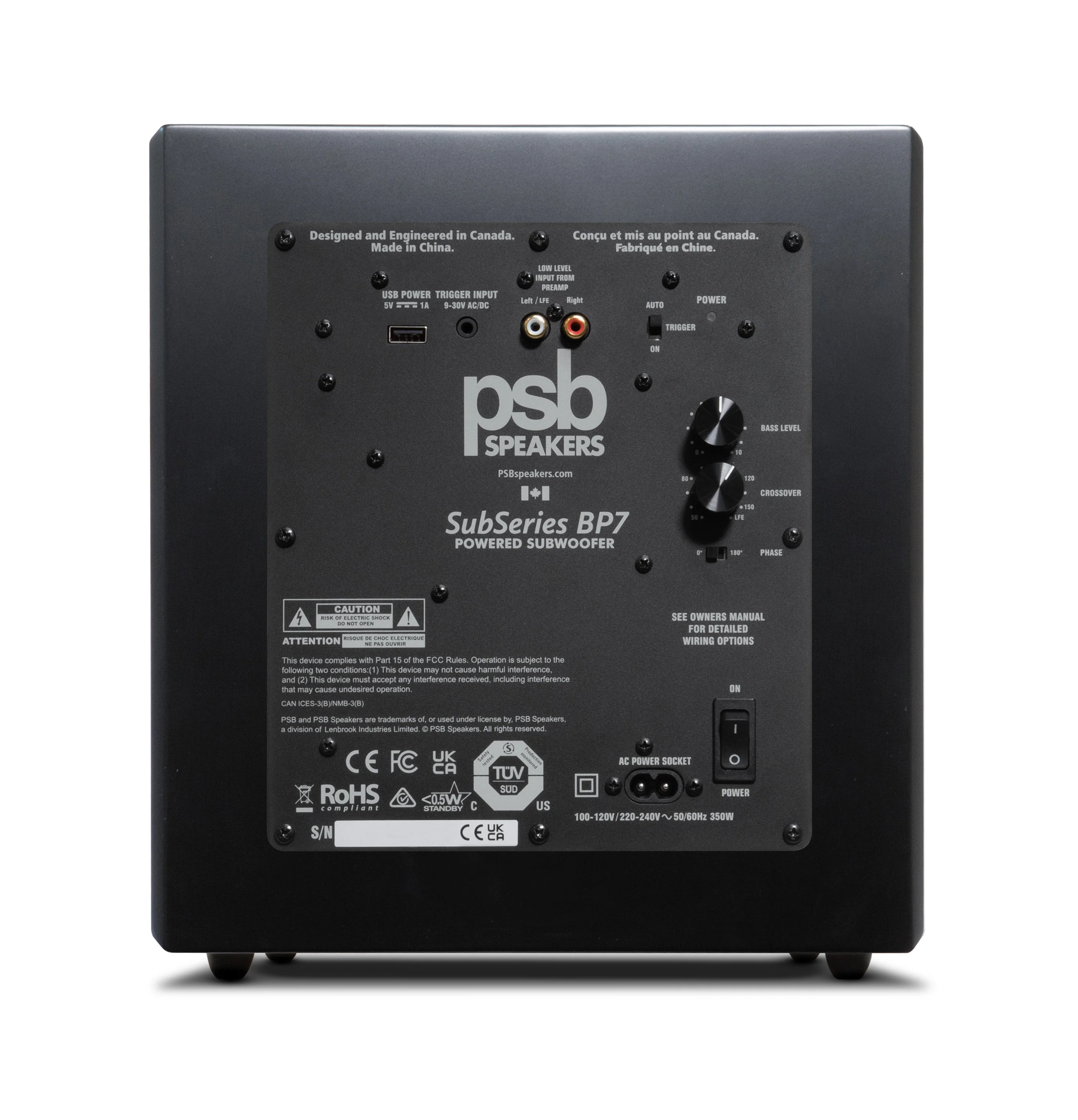 PSB BP7 Subwoofer - Image 5