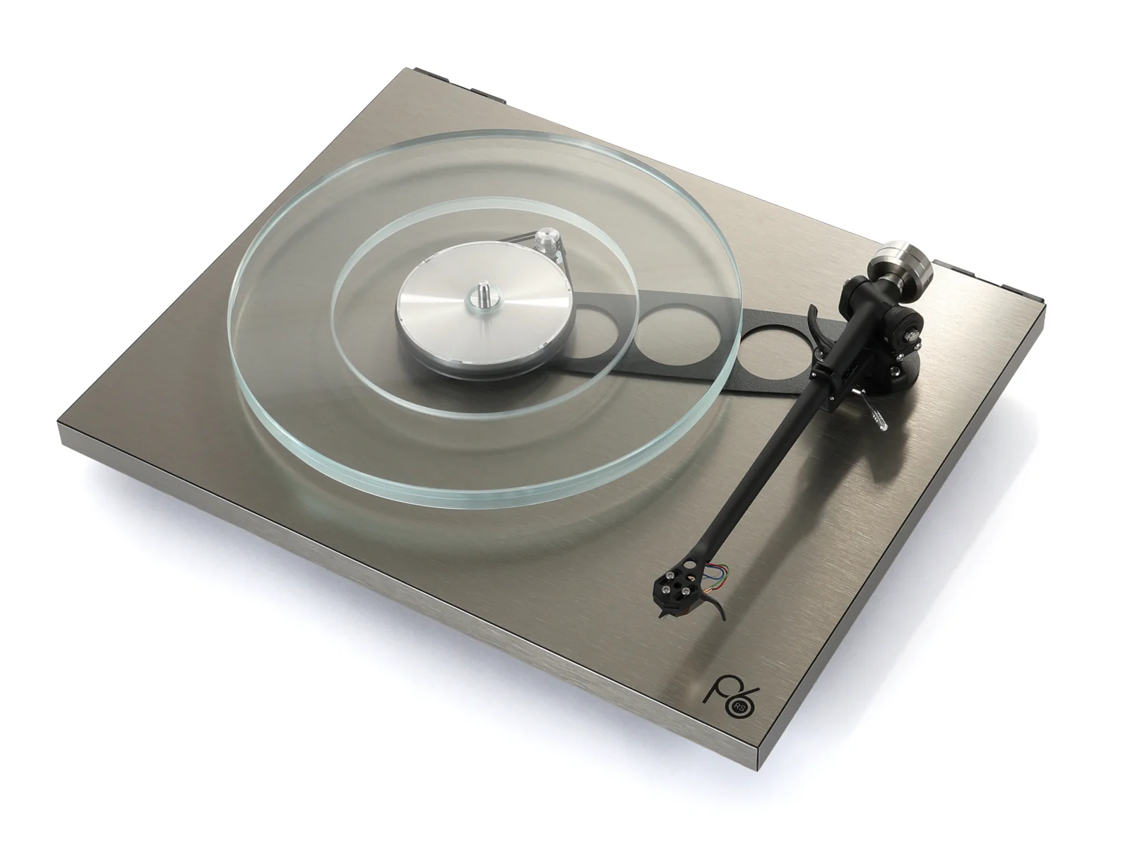 Rega Planar 6 RS Turntable - Brushed Metal / ND9 Cartridge - Image 2