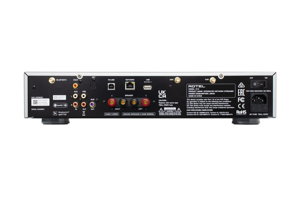 Rotel S14 Integrated Network Streaming Amplifier - Image 3